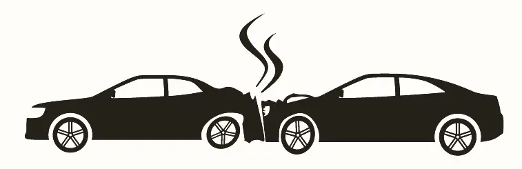 hitting car logo 