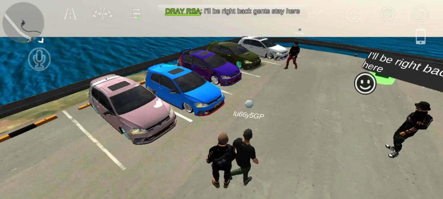 Online mode in car parking multiplayer mod APK 