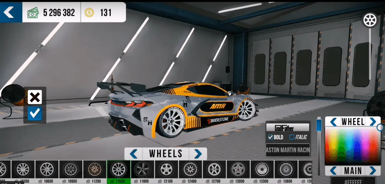Well customization in car parking multiplayer
